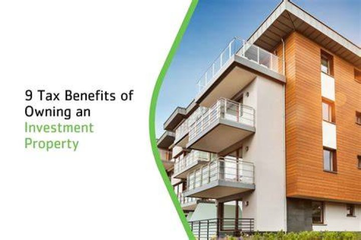 What are the tax benefits of investment property?