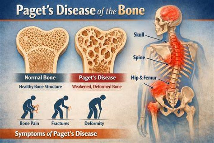 What are the three phases of Paget's disease?