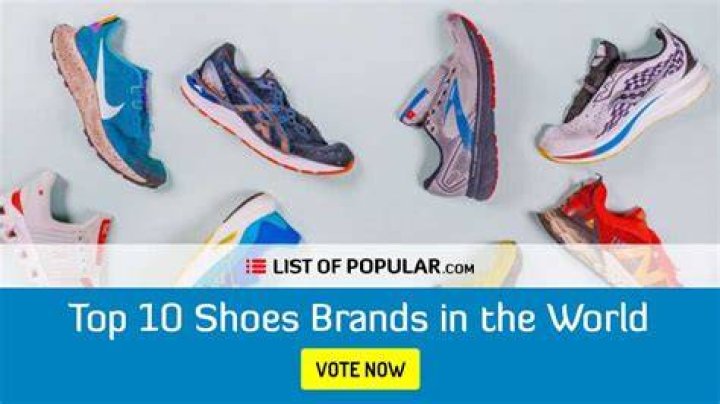 What are the top 10 shoe brands 2021?