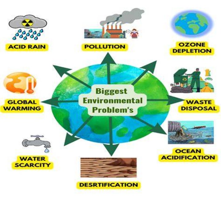 What are the top 3 environmental problems?
