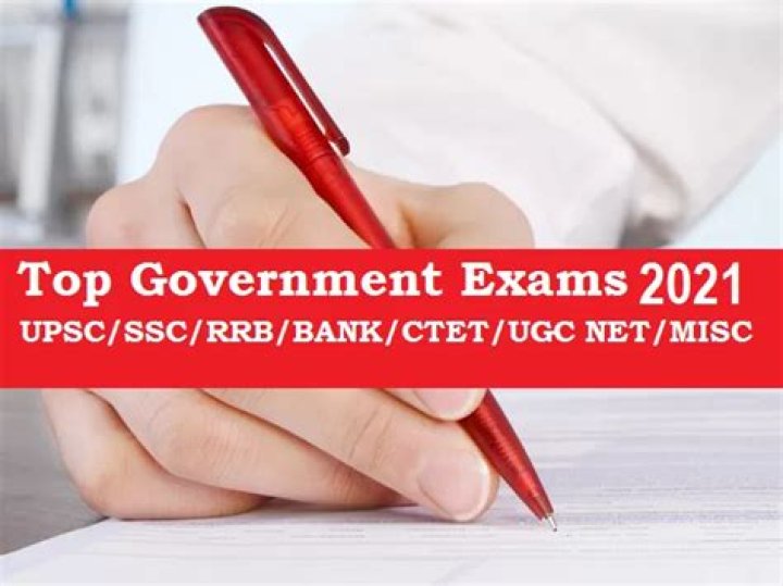 What are the upcoming government exams in 2021?