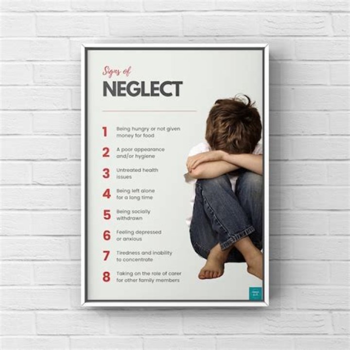 What are the warning signs of child neglect?