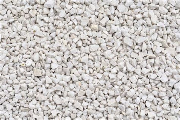 What are the white rocks in soil?
