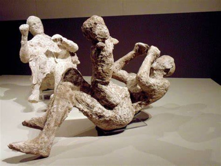 What artefacts were found in Pompeii?