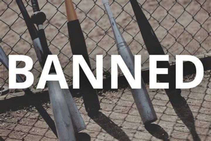 What bats are banned in college?