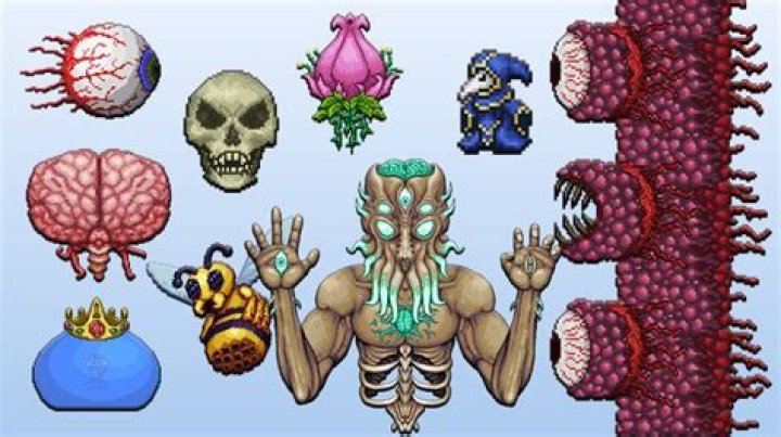 What boss has the most HP in Terraria?