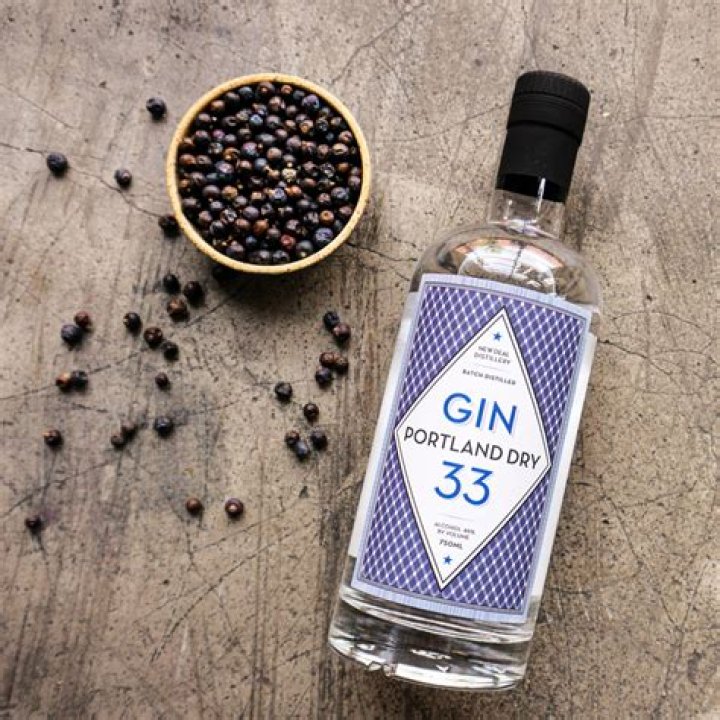 What brand of gin is made with juniper berries?