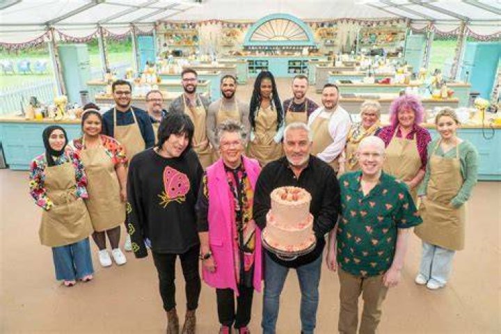 What brand of refrigerator is used on The Great British Baking Show?