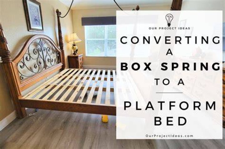 What can be used instead of a box spring?