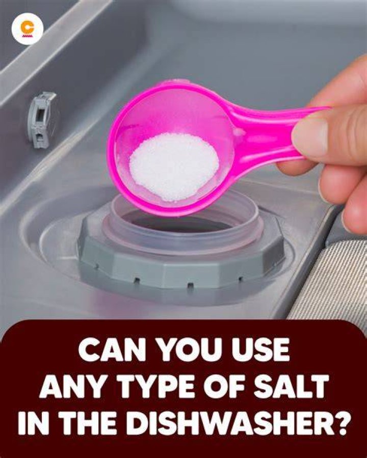 What can be used instead of dishwasher salt?