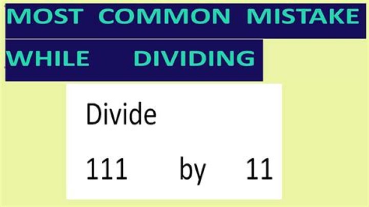 What can divide 111?