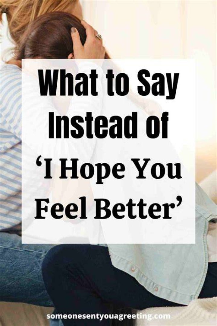 What can I say instead of hope you are well?