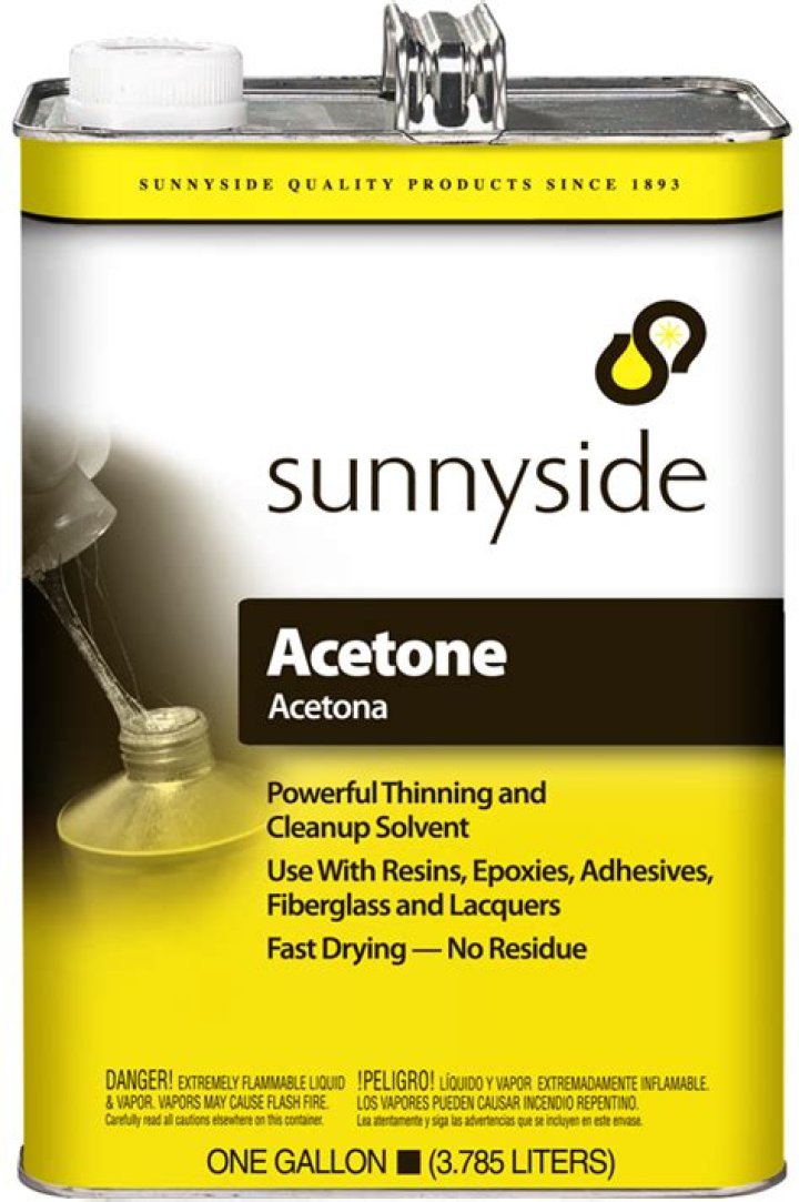 What can I use instead of acetone?
