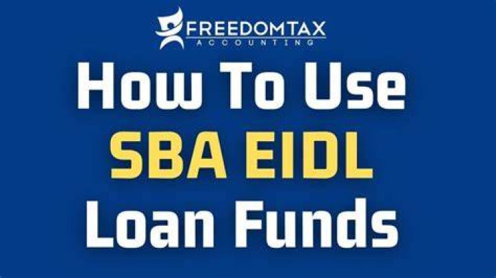 What can I use my EIDL loan for as a sole proprietor?