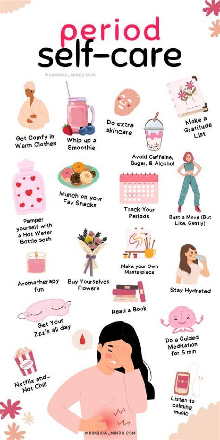 What can make you feel better on your period?