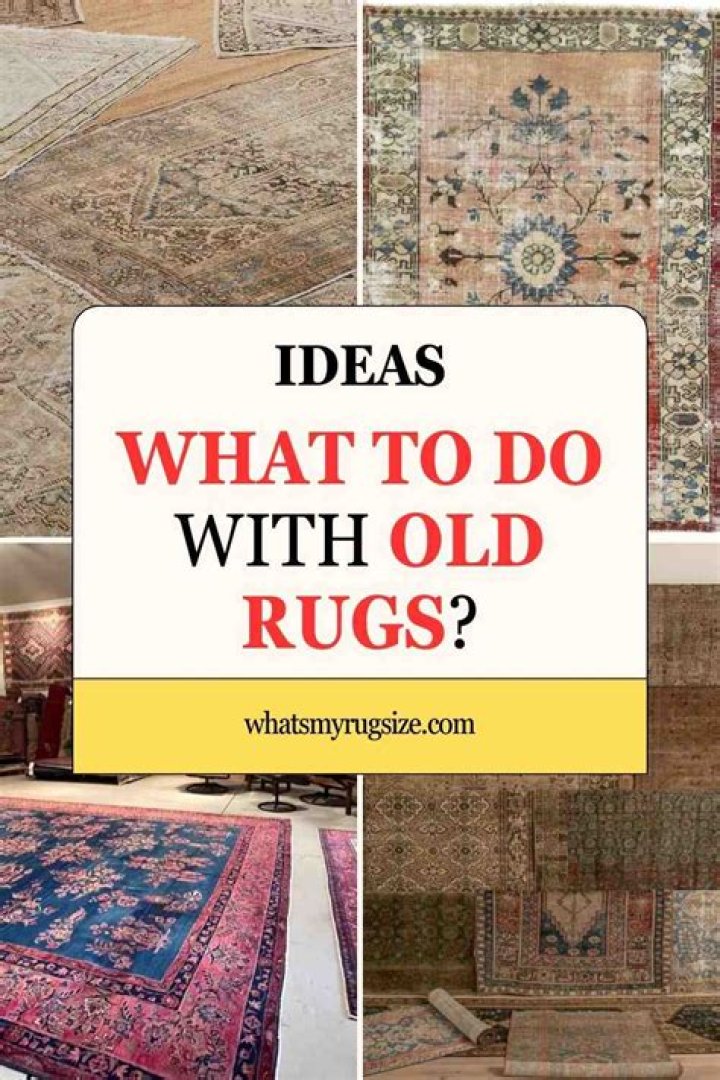 What can you do with old rugs?