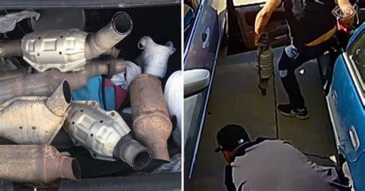 What car has the most catalytic converters stolen?