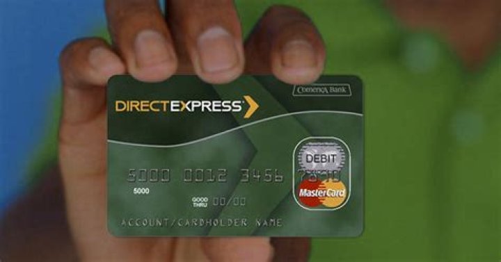 What card does Social Security use for direct deposit?