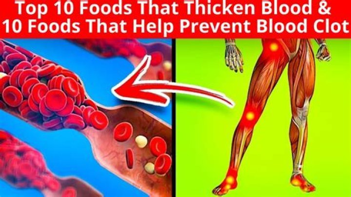 What causes blood to thicken?
