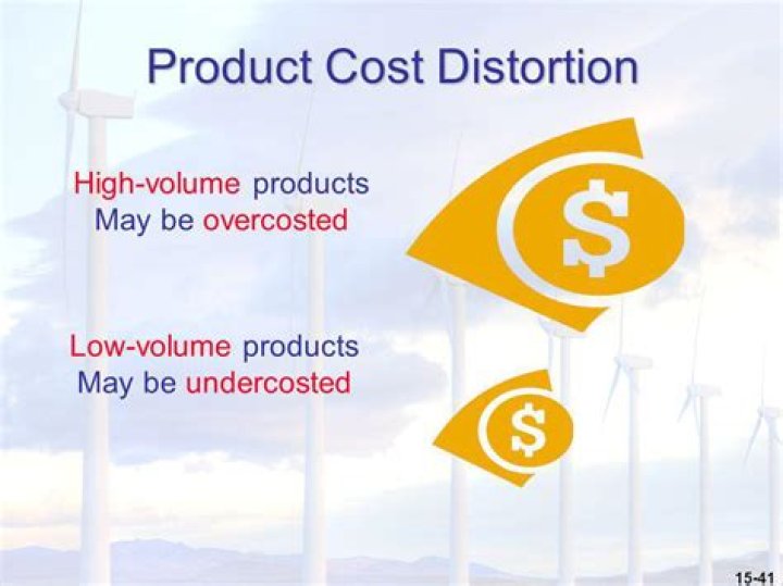 What causes cost distortion?