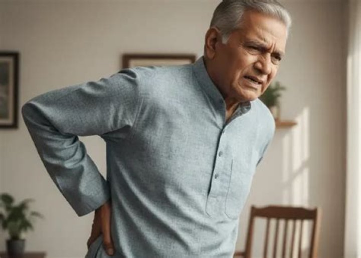 What causes joint stiffness in old age?