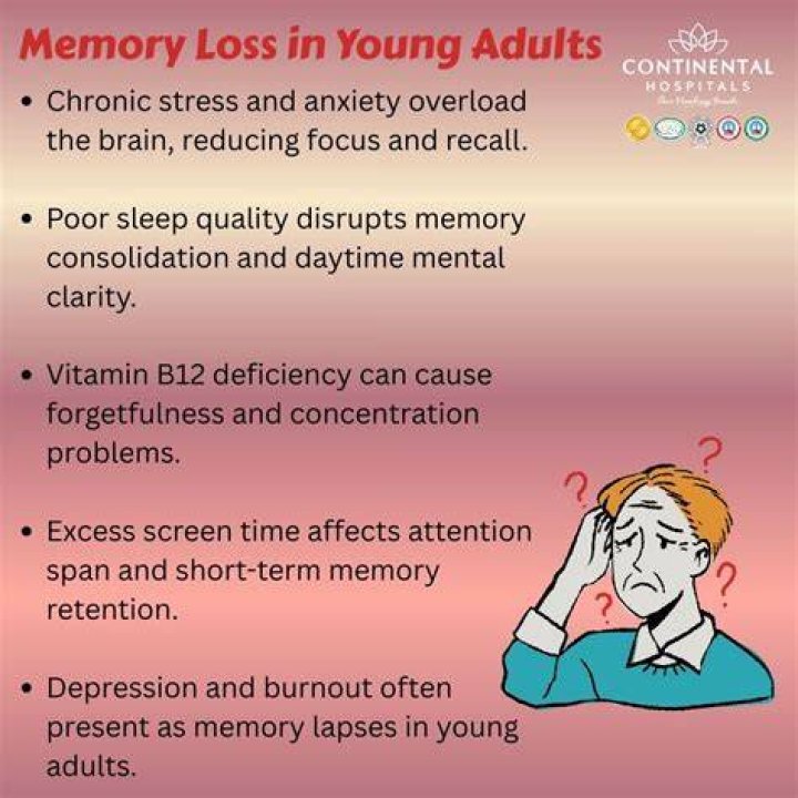 What causes sudden memory loss and forgetfulness?