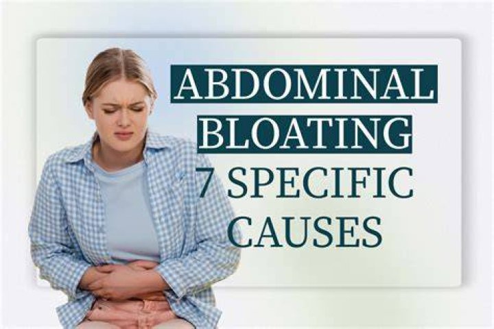 What causes sudden weight gain and bloated stomach?