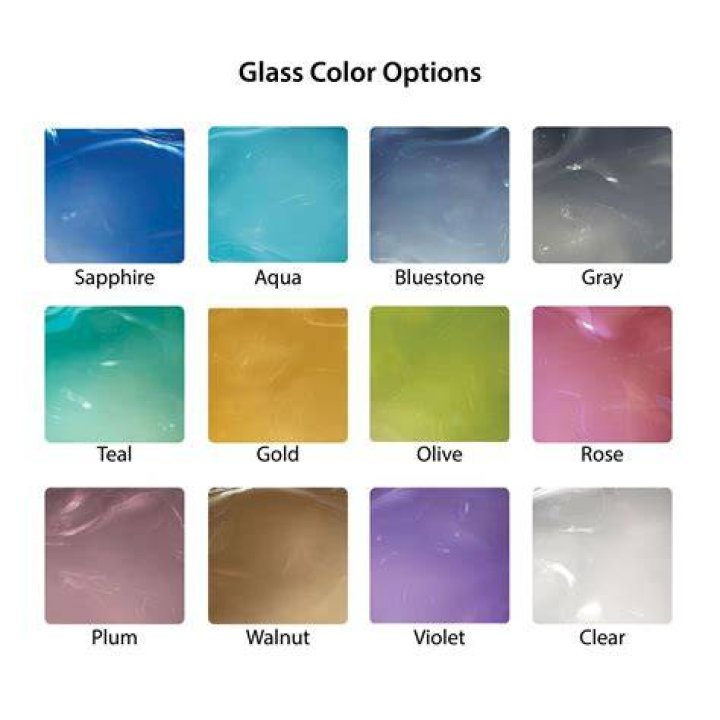 What color is glass naturally?