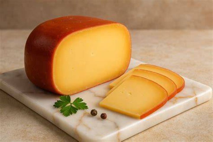 What color is Gouda cheese?