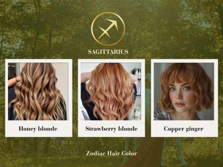 What color is Sagittarius Hair?