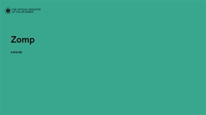 What color is ZOMP?