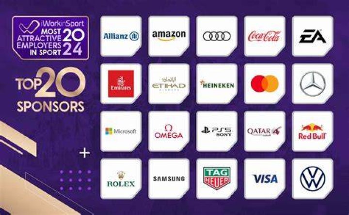 What companies sponsor sporting events?