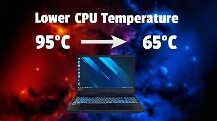 What CPU temp is too high laptop?
