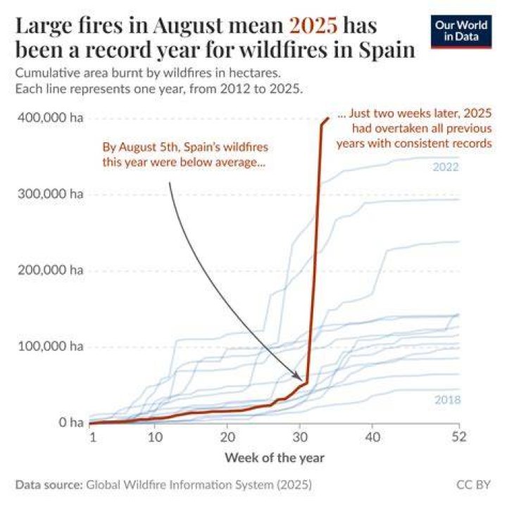 What day of the year has the most fires?