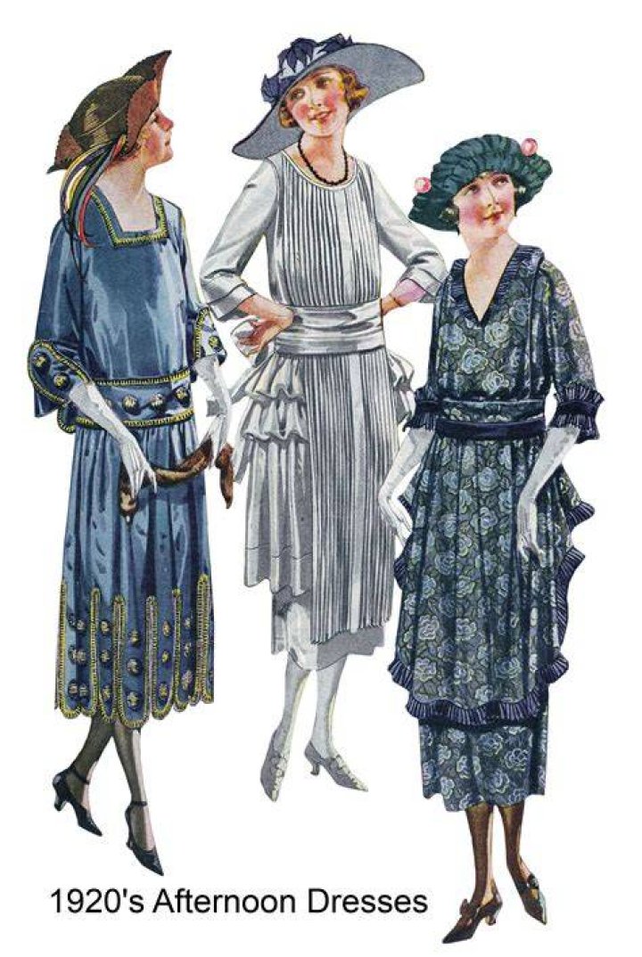 What did Ladies Wear in the 1920s?