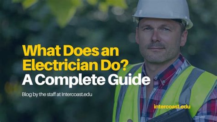 What do Electricians do in the mines?