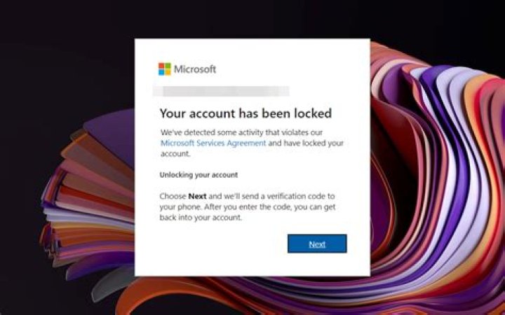 What do I do if my email account is locked?