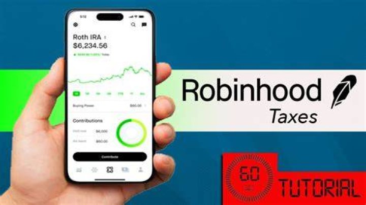 What do I need from Robinhood for taxes?