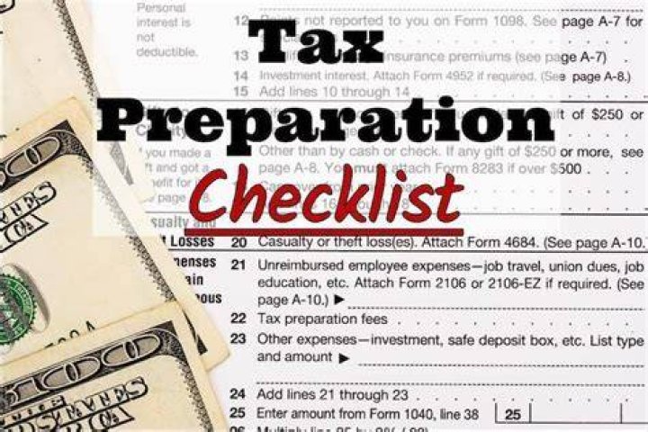What do I need to bring to my tax appointment?