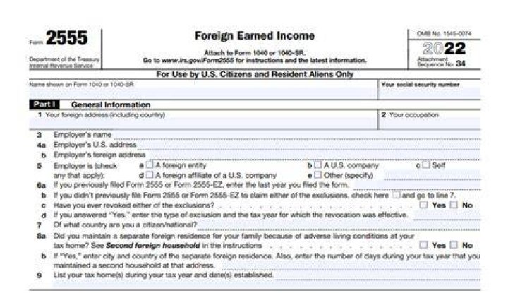 What do I need to know about Form 2555?