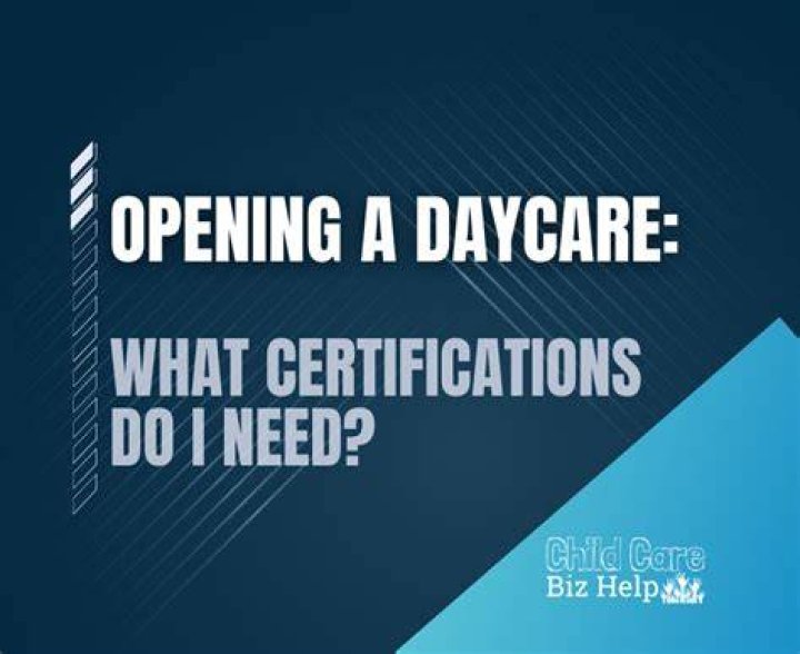 What do I need to open a daycare?