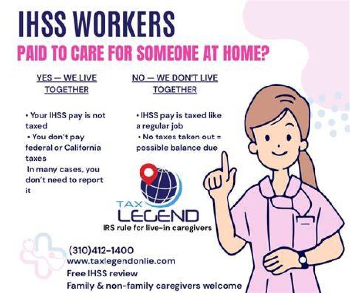 What do IHSS caregivers do?