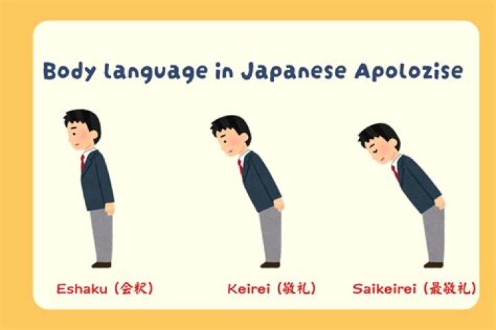 What do Japanese say when they bow?