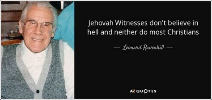 What do Jehovah Witness believe that Christians don t?