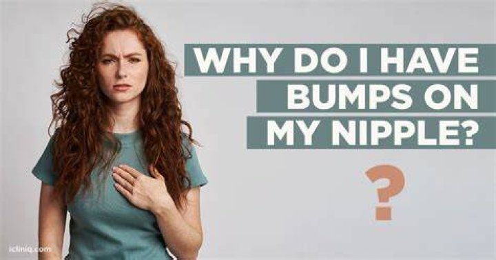 What do the bumps around your nipples look like when pregnant?