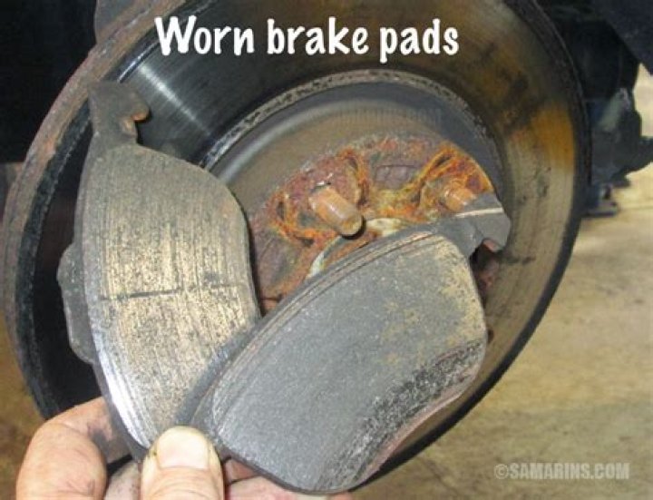 What do worn brake pads feel like?