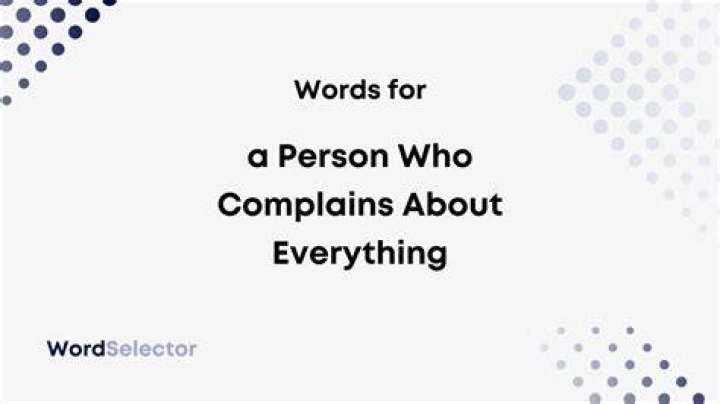 What do you call a person who complains about pain?