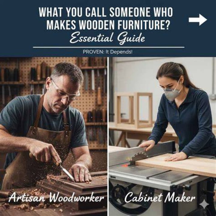 What do you call someone who makes cabinet?