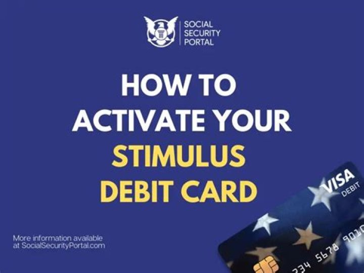What do you do if you cut up your stimulus debit card?