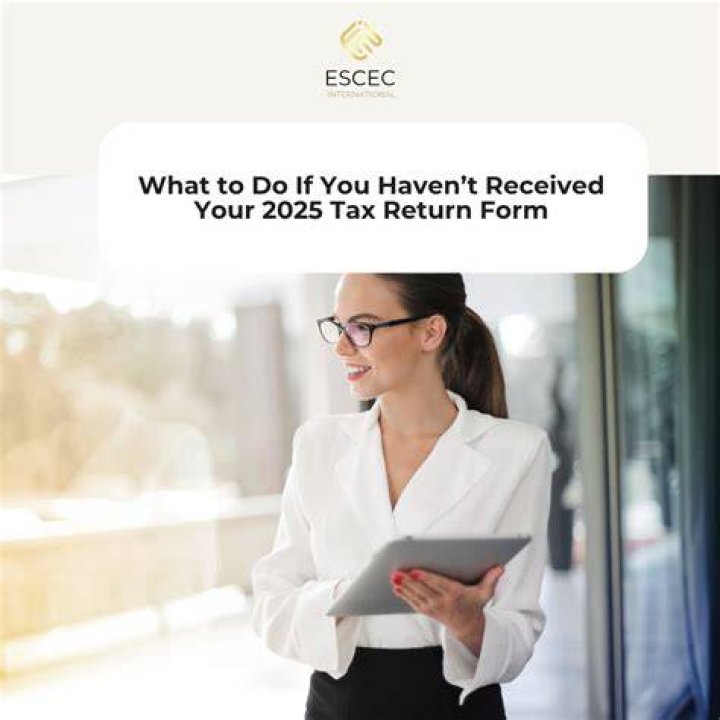 What do you do if you never received tax return?